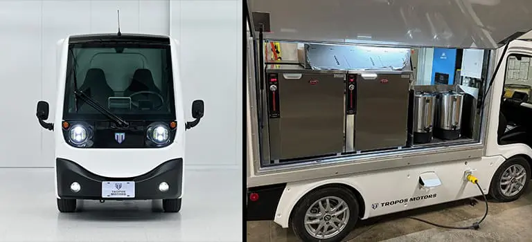 Tropos Able NXT custom food services upfit by Delivery Concepts