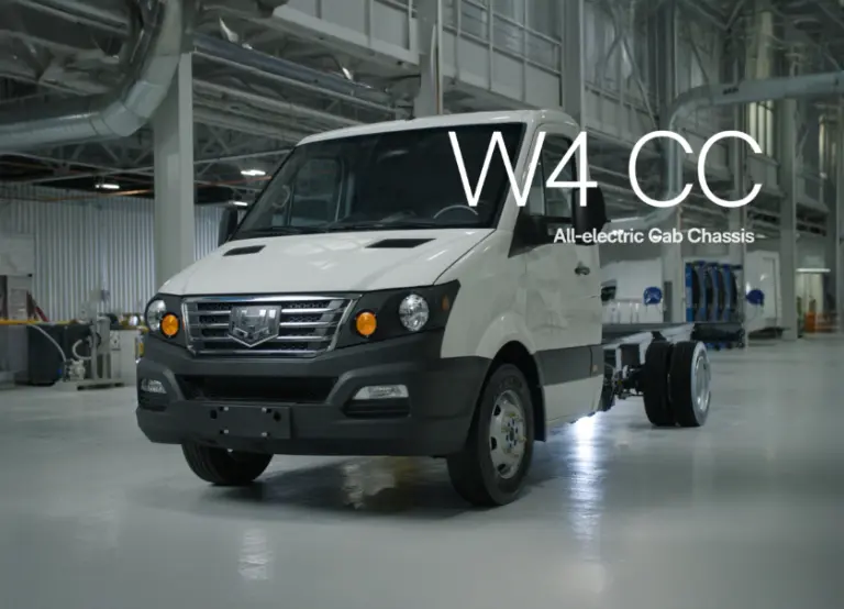 Workhorse W4 CC Electric Cab Chassis