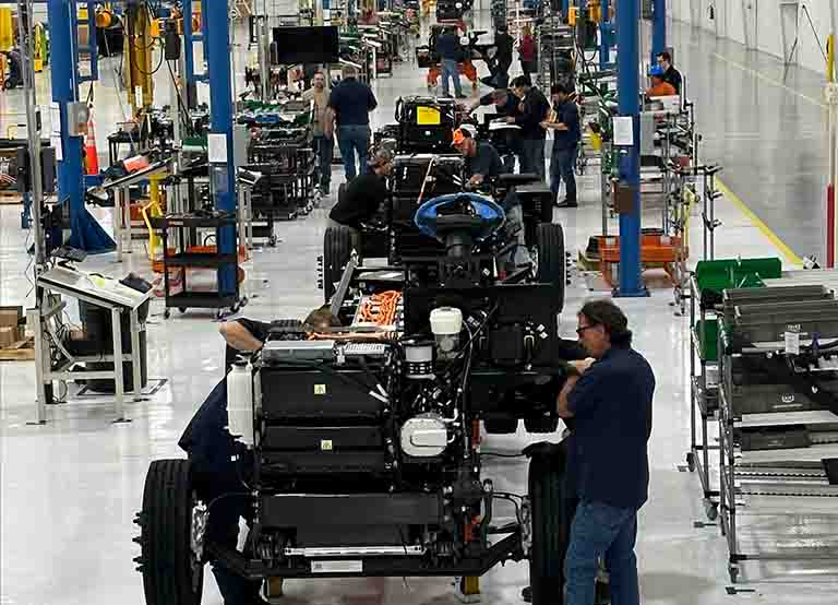 Workhorse W56 Begins Production In Union City, Indiana